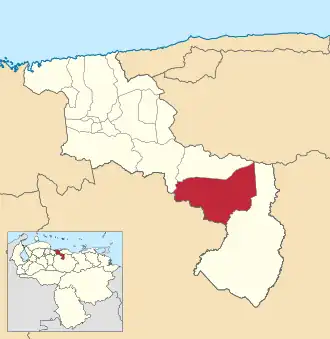 Localisation de Camatagua