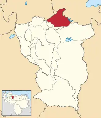 Localisation de Falcón