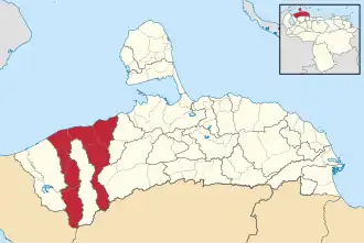 Localisation de Buchivacoa