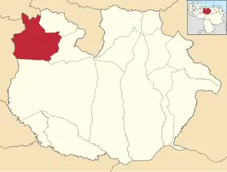 Localisation de Ortiz