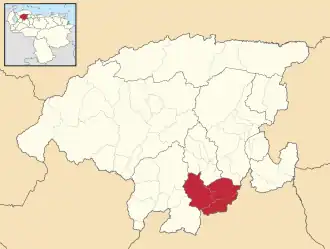 Localisation de Andrés Eloy Blanco