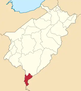 Localisation de Padre Noguera