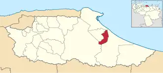 Localisation de Andrés Bello