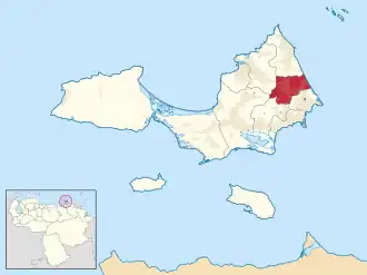 Localisation de Arismendi