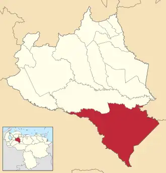 Localisation de Guanarito