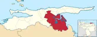 Localisation de Benítez