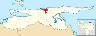 Localisation de Bermúdez