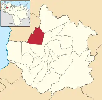 Localisation de Andrés Bello