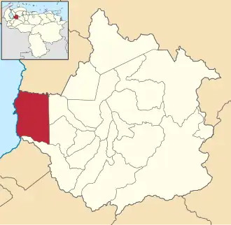 Localisation de La Ceiba