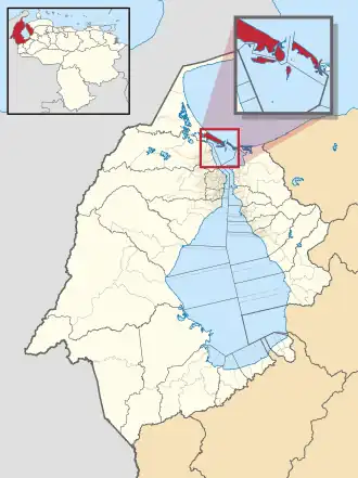 Localisation de Almirante Padilla