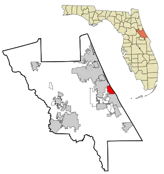 Localisation de Ponce Inlet
