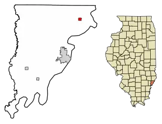 Localisation de Allendale