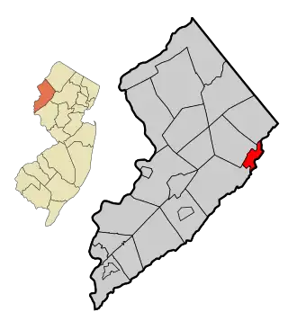Localisation de Hackettstown