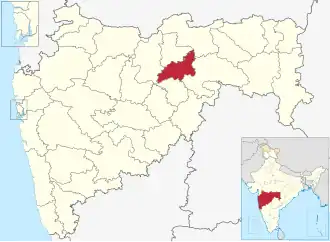 Localisation de District de Washim