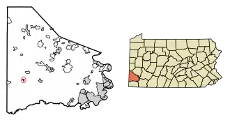 Localisation de Claysville