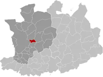 Localisation de Wijnegem