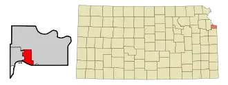 Localisation de Edwardsville