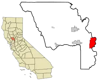 Localisation de West Sacramento
