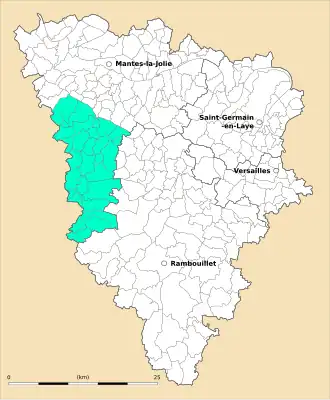 Canton de Houdan