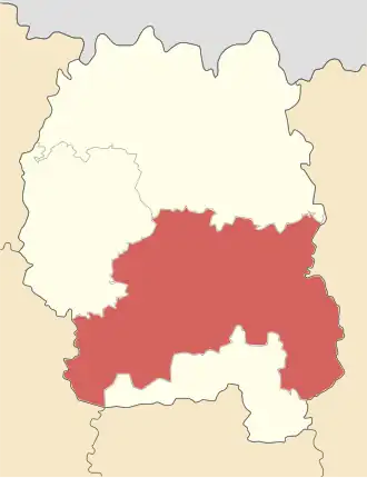 Localisation de Raïon de Jytomyr