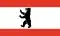 Description de l'image Flag of Berlin.svg.