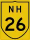 Image illustrative de l’article Route nationale 26 (Inde)