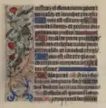 Hibou à tête humaine (fol. 52 v.)