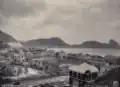 Districts de Copacabana et Leme, Rio de Janeiro, au début du XXe&nbsp;siècle.
