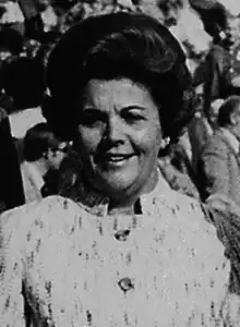 Judy Agnew en 1971.