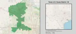 Description de l'image Texas_US_Congressional_District_38_(since_2021).tif.