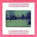 Diapositive Anscochrome datant de 1960.