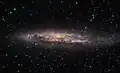 NGC 4945 par le télescope Danois.