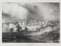 Eugène Isabey - Voyages pittoresques et romantiques dans l'ancienne France, Auvergne: Château de Pont-Gibaud - 1942.1041 - Cleveland Museum of Art.