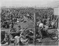 Prisonnières de guerre allemandes à Ratisbonne, après la capitulation du troisième Reich.