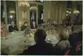 Le président américain Jimmy Carter invité à déjeuner en 1978.