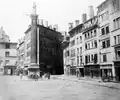 La colonne du méridien angle nord-ouest, vers 1854