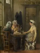 Le Café de l'après-midi (s.d.), Musée royal des Beaux-Arts d'Anvers.