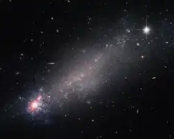 NGC 4861 par le télescope spatial Hubble.
