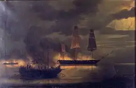 illustration de HMS Melpomene (1794)
