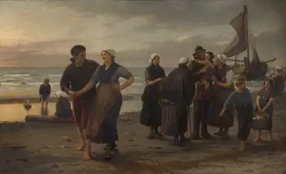 Le Retour (1878), Musée royal des Beaux-Arts d'Anvers.