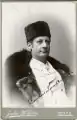 L'acteur Zachris Zachrisson, vers 1880.