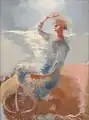 "Kaluritüdruk rannal", 1943