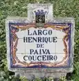 Oeiras - Place Henrique de Paiva Couceiro.