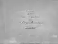 manuscrit : page de titre