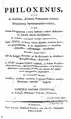 Philoxenus, œuvre critique d'herméneutique sur le Targum Onkelos,  de Samuel David Luzzatto. (Cliquer pour feuilleter).